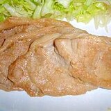 生姜たっぷり少し甘めの豚肉焼き